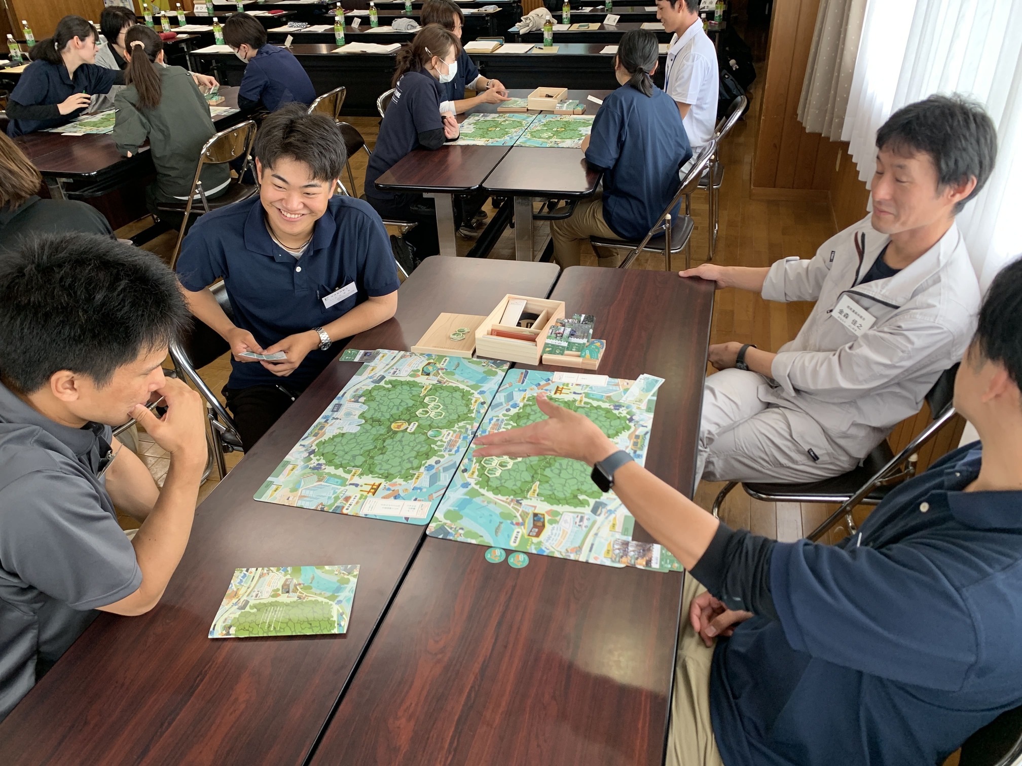 岐阜県の森林組合職員初任者研修でFOREST BALANCE GAME体験会を実施。