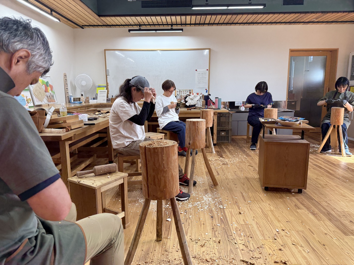 ぎふ木遊館のスプーンクラブの様子
