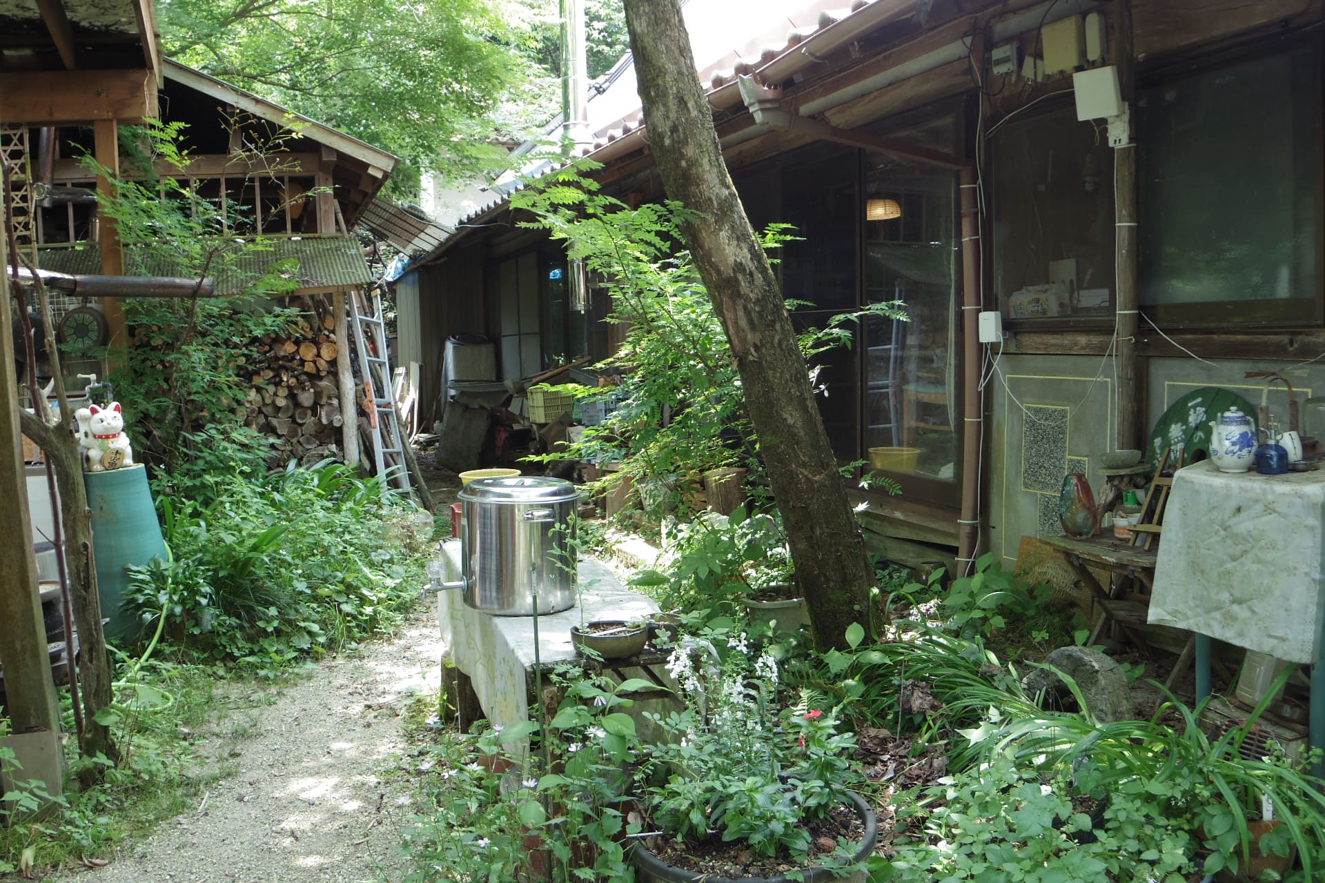 愛知県豊田市にある西村自然農園の建物