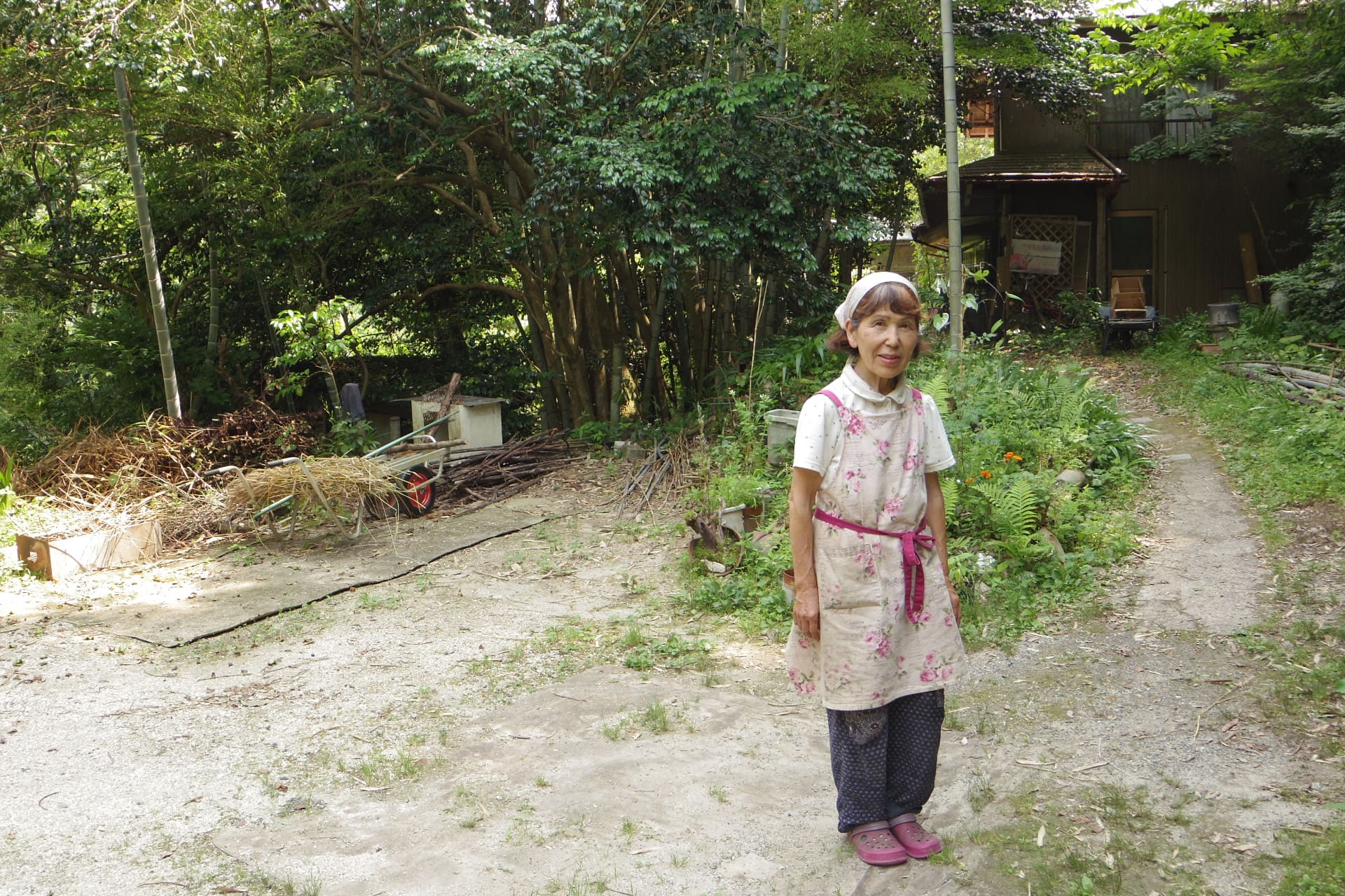 西村自然農園のオーナー・西村文子さん