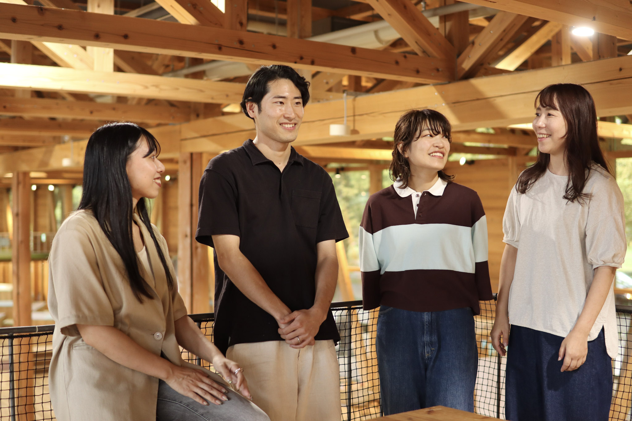 左から)浅野さん、狩野さん、鈴木さん、田宮さん。
