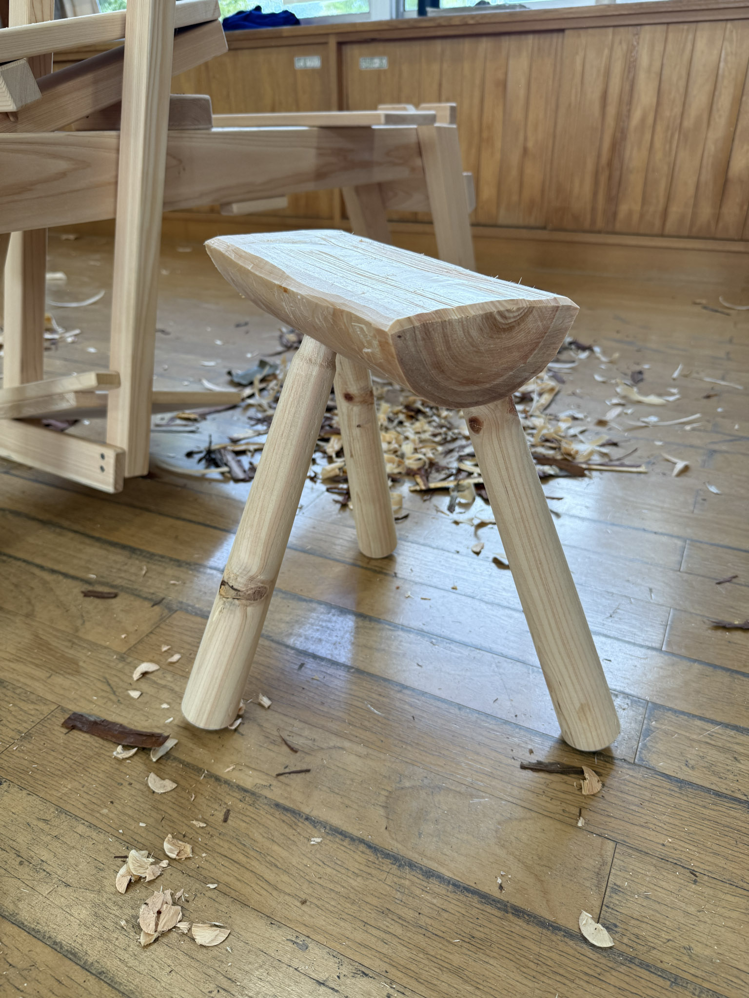完成したスツール