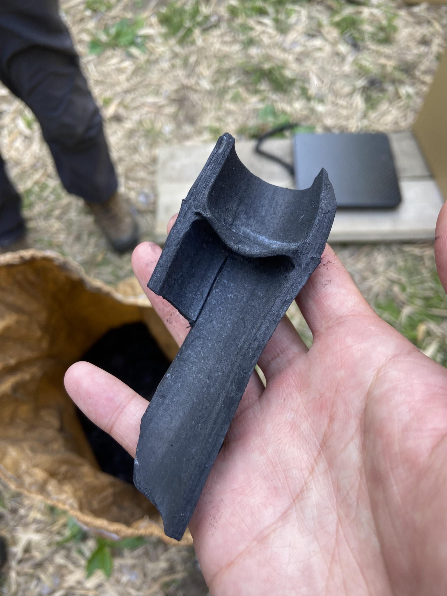 竹炭。湿気のある部屋や、ニオイがこもりやすい部屋に置くと、竹炭の表面で水分や匂いの粒子が吸着されて、不快感のモトが消えるらしい。