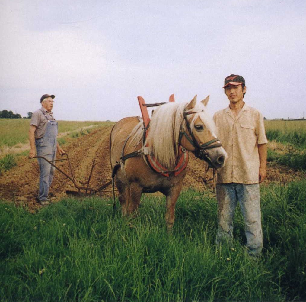 ドイツで修行をしていた頃の、森本工房の森本さん
