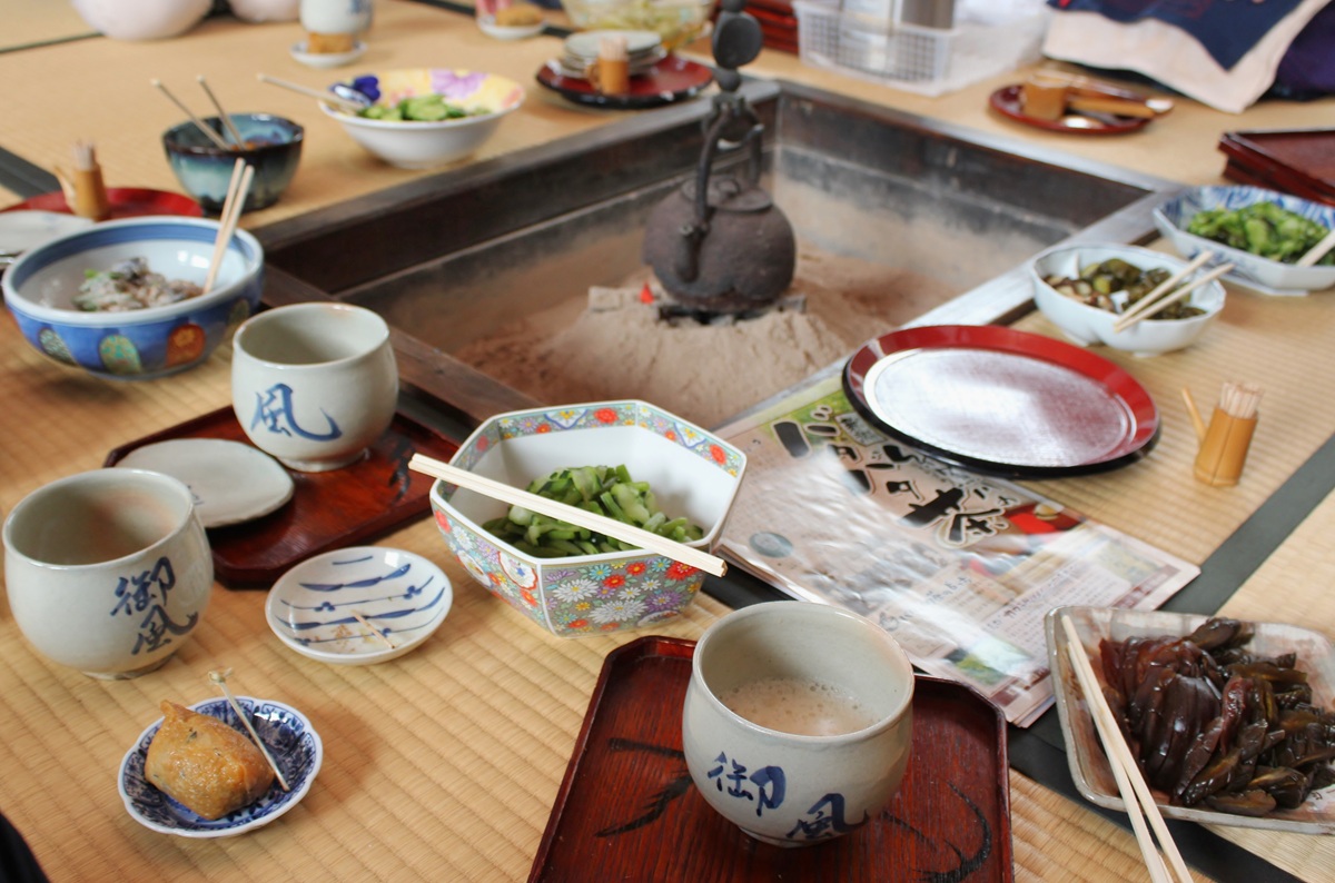 新潟県糸魚川市での振り茶体験